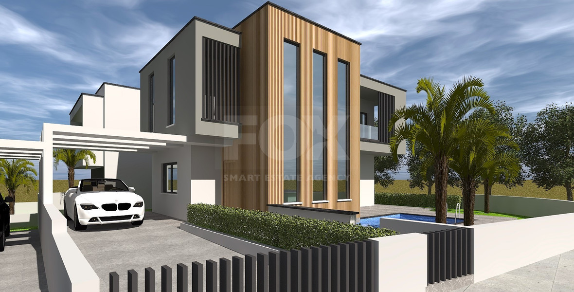 Modern 3-Bedroom Semi-Detached House for Sale in Ypsonas, Limassol