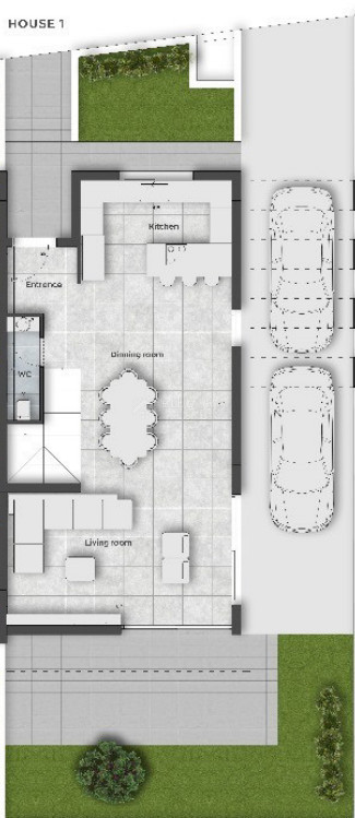 Modern 3-Bedroom Semi-Detached House for Sale in Ypsonas, Limassol