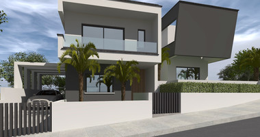 Elegant 3-Bedroom Semi-Detached House with Landscaped Garden For Sale in Ypsonas, Limassol