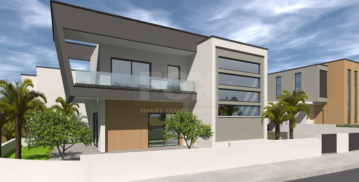 Elegant 3-Bedroom Semi-Detached House with Landscaped Garden For Sale in Ypsonas, Limassol