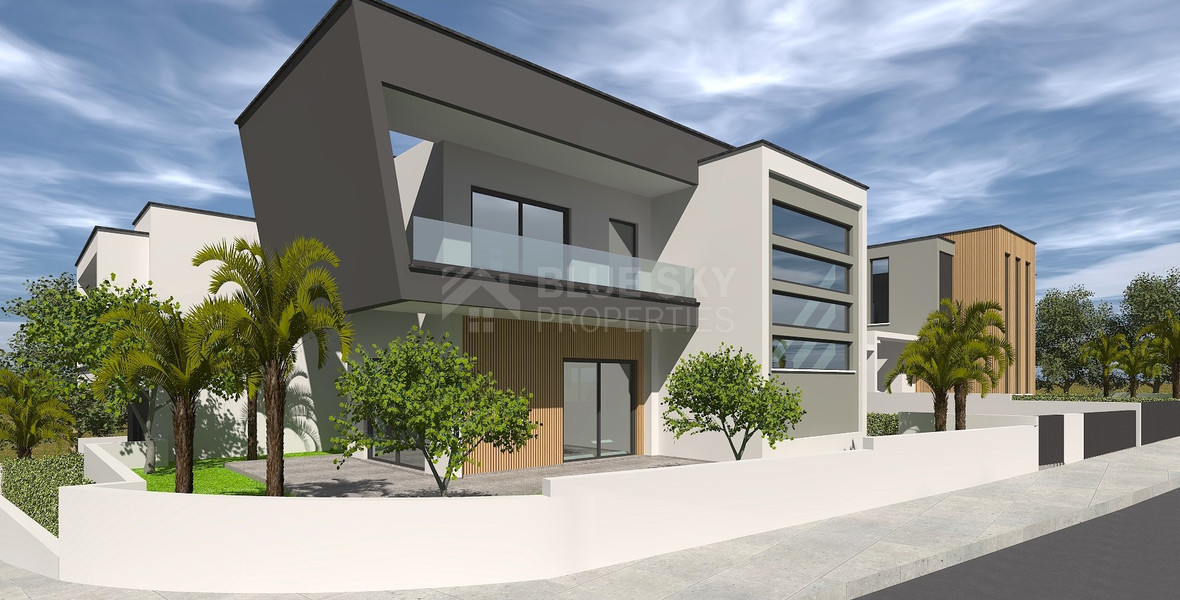 Elegant 3-Bedroom Semi-Detached House with Landscaped Garden For Sale in Ypsonas, Limassol