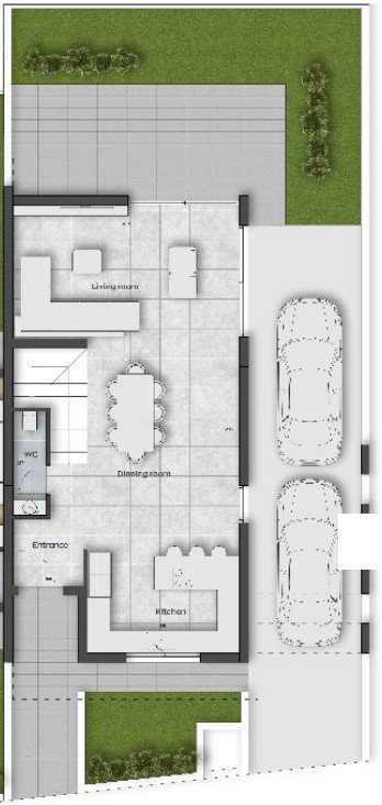 Elegant 3-Bedroom Semi-Detached House with Landscaped Garden For Sale in Ypsonas, Limassol