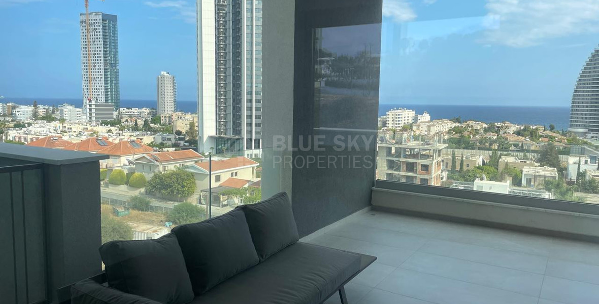 Modern Sea-View 3 Bed Apartment in Potamos Germasogeias For Sale