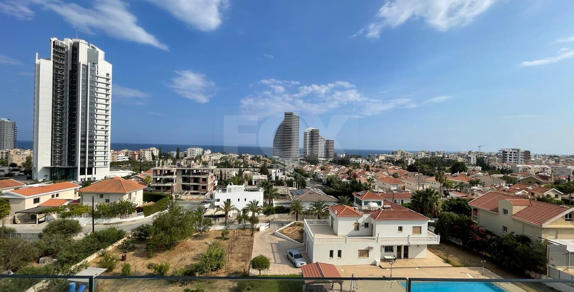 Modern Sea-View 3 Bed Apartment in Potamos Germasogeias For Sale