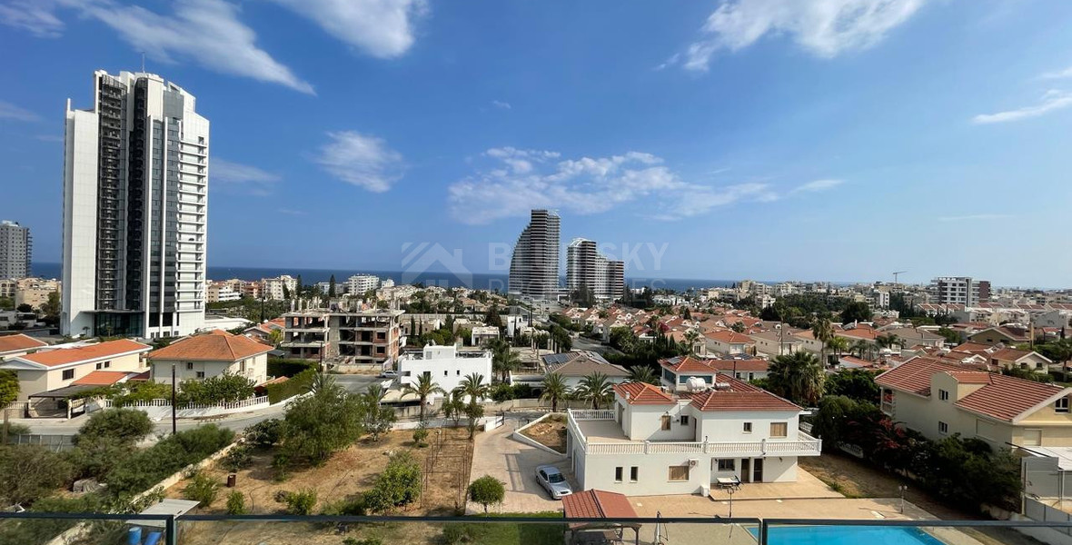 Modern Sea-View 3 Bed Apartment in Potamos Germasogeias For Sale