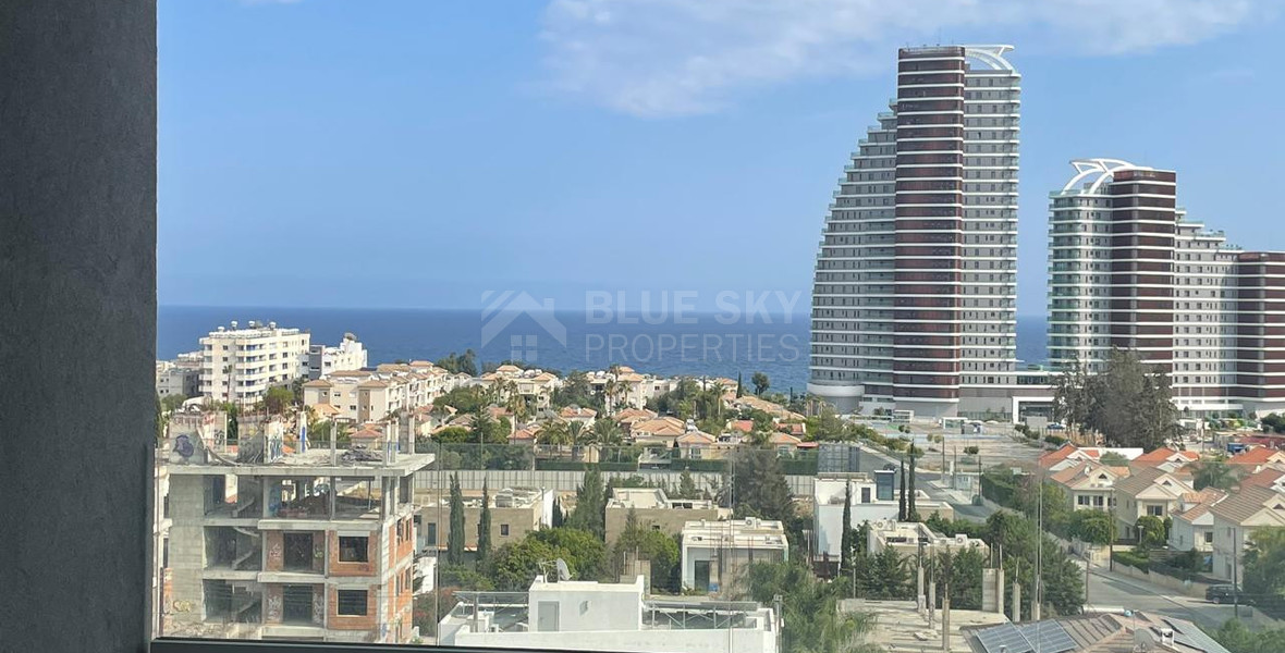 Modern Sea-View 3 Bed Apartment in Potamos Germasogeias For Sale