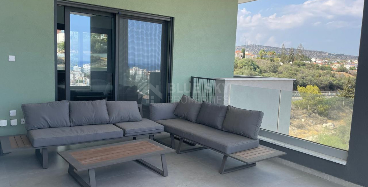 Modern Sea-View 3 Bed Apartment in Potamos Germasogeias For Sale