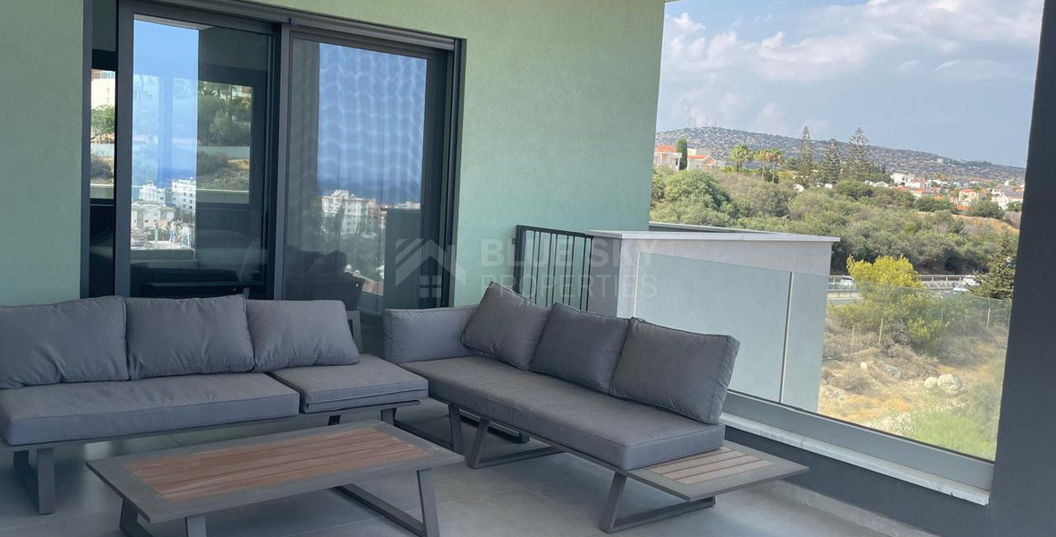 Modern Sea-View 3 Bed Apartment in Potamos Germasogeias For Sale