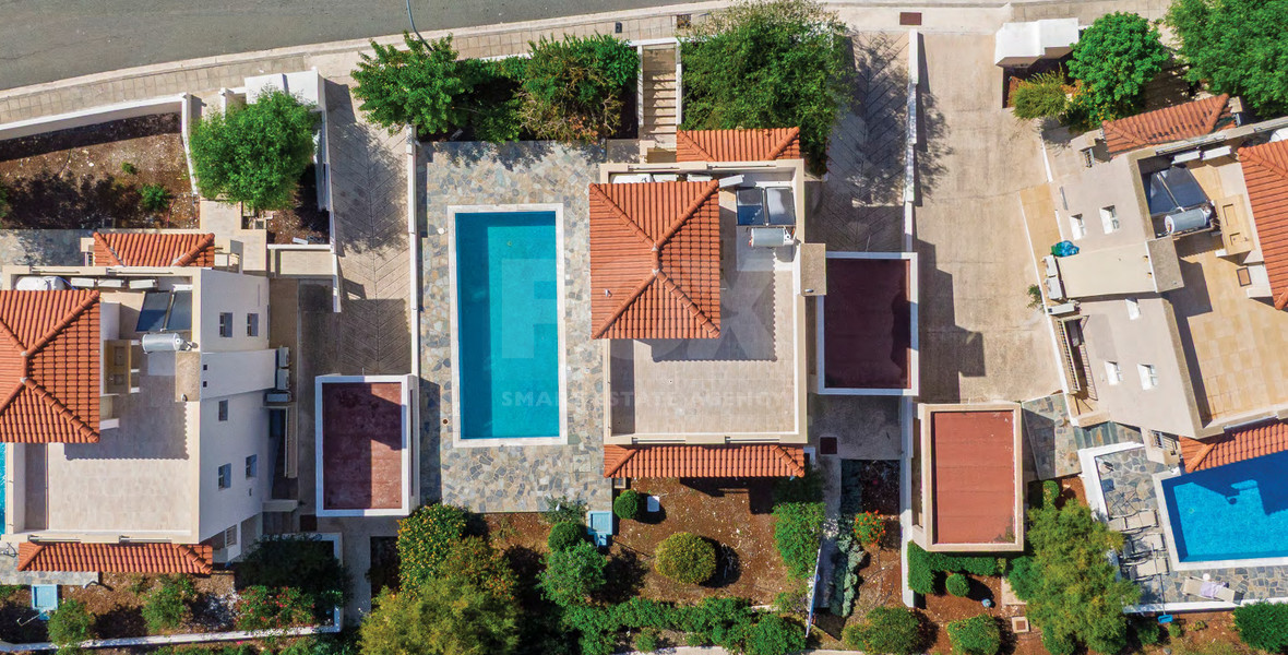 Modern  three bedroom Villa | Sea & Mountain Views in Drousia , for sale