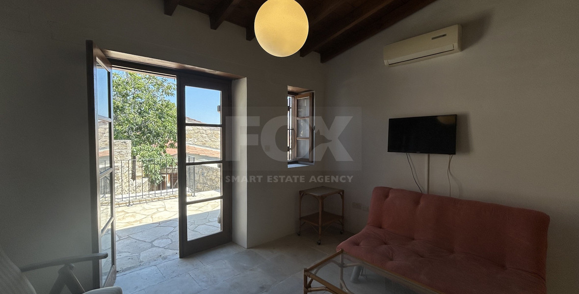 Charming Traditional Village House for Rent in Lofou
