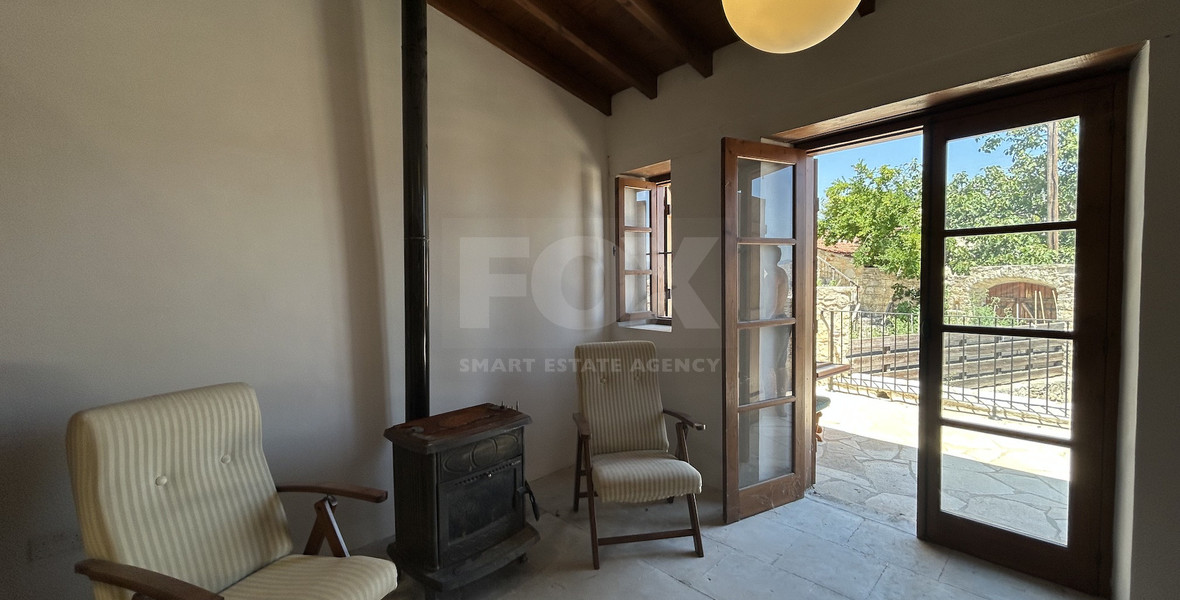 Charming Traditional Village House for Rent in Lofou