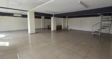 Shop for Rent on Makarios Avenue – 197 sqm Covered Area, 78 sqm Mezzanine