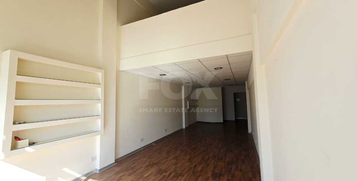 Excellent opportunity to rent a Shop in a prime location on Makarios Avenue, in the heart of the city centre