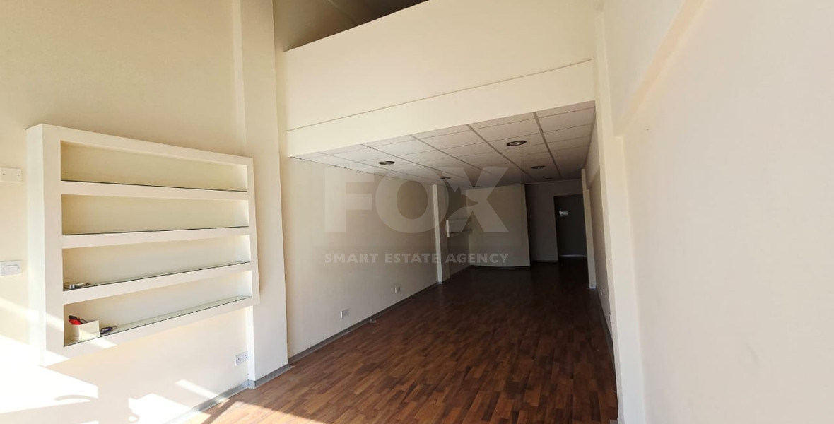 Excellent opportunity to rent a Shop in a prime location on Makarios Avenue, in the heart of the city centre