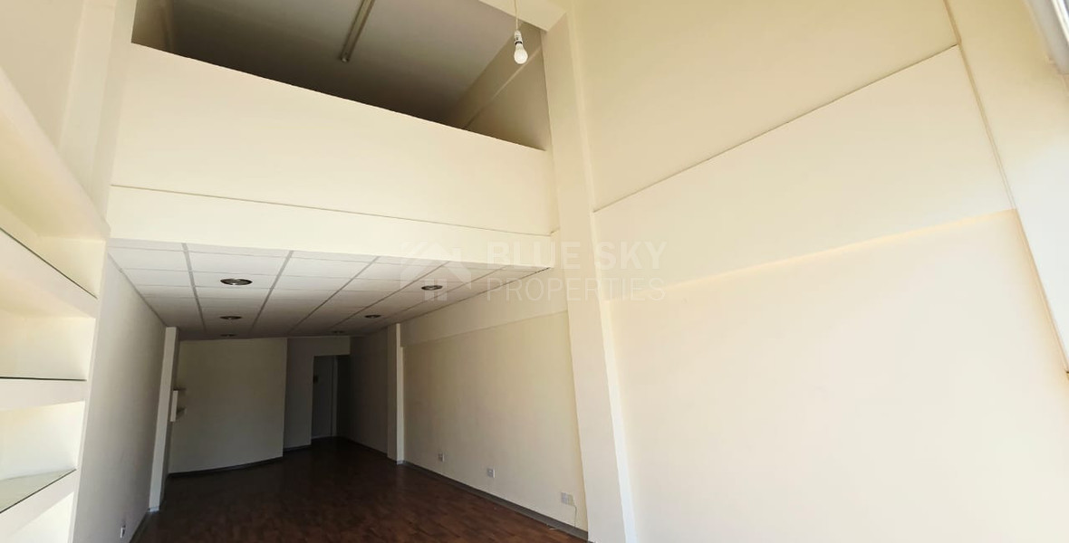 Excellent opportunity to rent a Shop in a prime location on Makarios Avenue, in the heart of the city centre