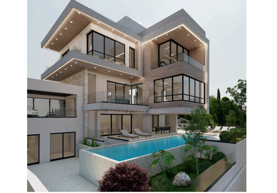 Luxury 4-Bedroom Villa for Sale in Agios Athanasios, Limassol with Sea View, Heated Pool & Roof Garden