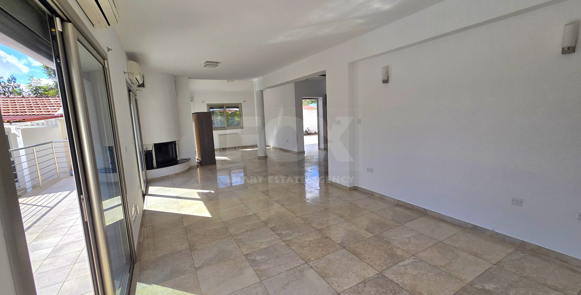 Private Five-Bedroom Villa with Separate Guest House, Swimming Pool and 2,400 m² Plot for Rent in Paramytha, Limassol, Near to the Heritage school