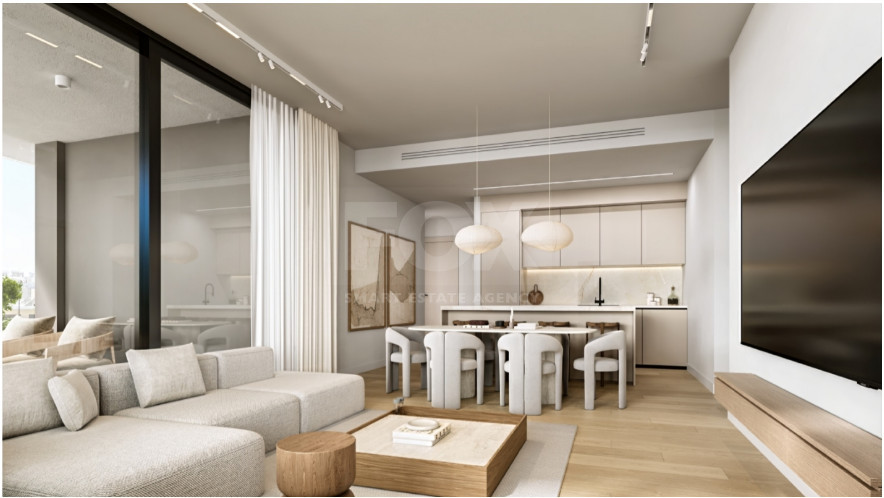 Contemporary 2-Bedroom Apartment Near Dasoudi Beach, Germasogeia