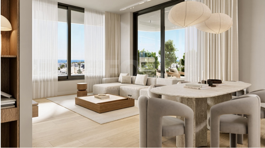 Contemporary 2-Bedroom Apartment Near Dasoudi Beach, Germasogeia