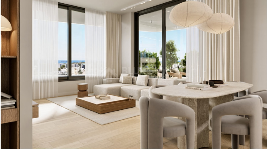 Contemporary 2-Bedroom Apartment Near Dasoudi Beach, Germasogeia