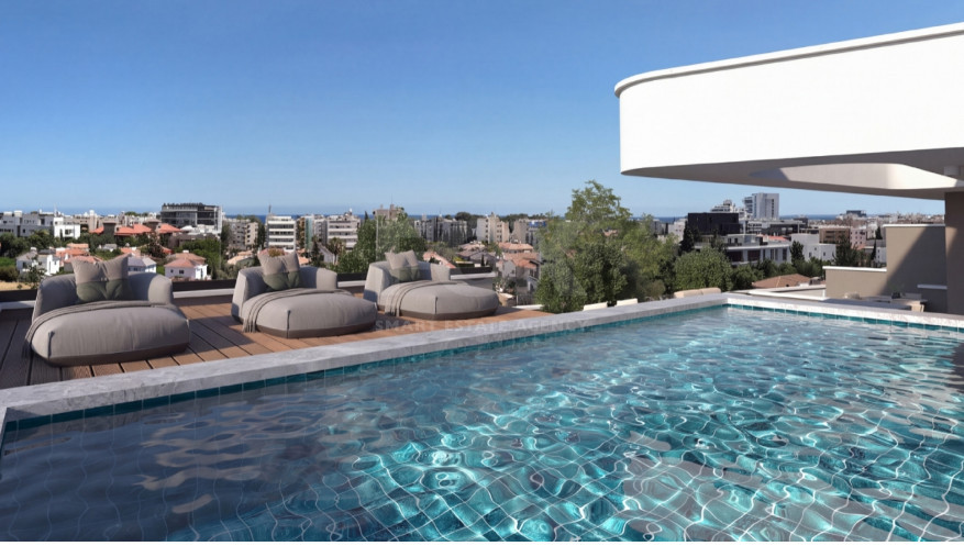 Exclusive 3-Bedroom Penthouse with Private Rooftop Pool in Germasogeia, Limassol