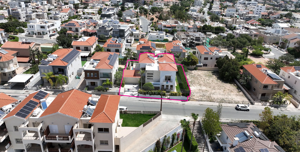 Elegant 4-Bedroom Home with Basement & Pool in Agios Athanasios, Limassol