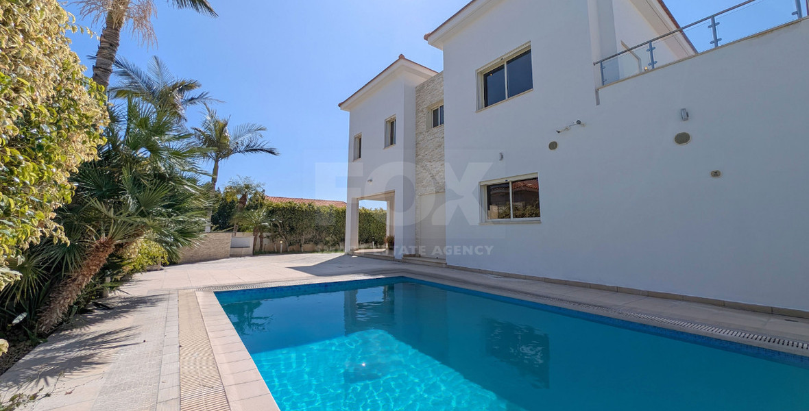 Elegant 4-Bedroom Home with Basement & Pool in Agios Athanasios, Limassol