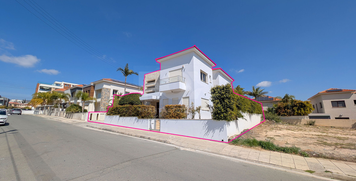 Elegant 4-Bedroom Home with Basement & Pool in Agios Athanasios, Limassol