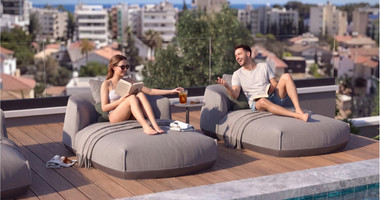 Luxury 2-Bedroom Penthouse with Private Rooftop Pool in Germasogeia, Limassol