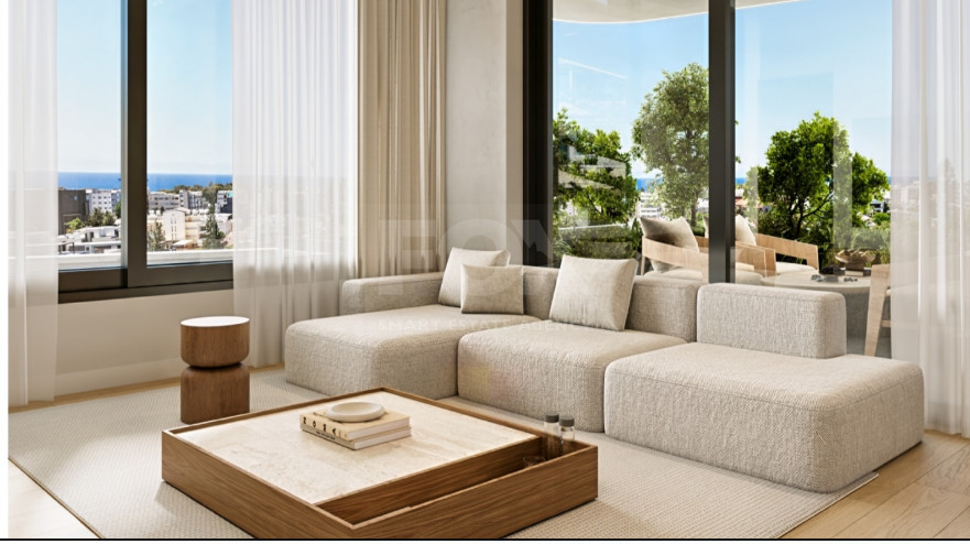 Luxury 2-Bedroom Penthouse with Private Rooftop Pool in Germasogeia, Limassol