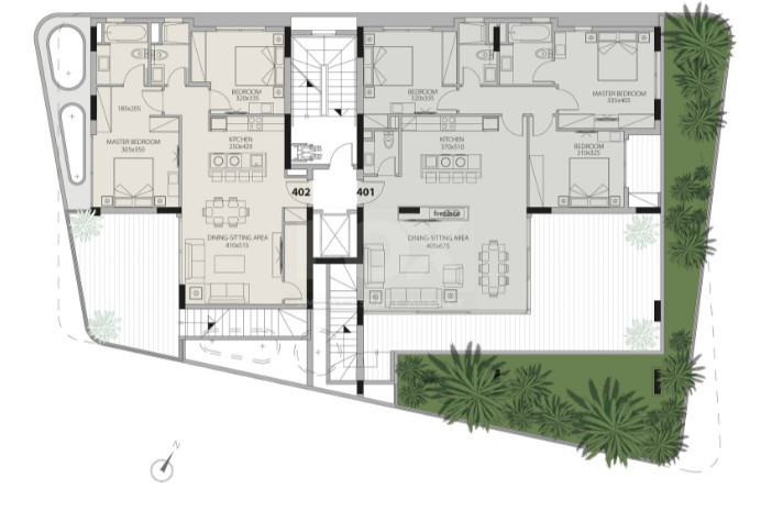 Luxury 2-Bedroom Penthouse with Private Rooftop Pool in Germasogeia, Limassol