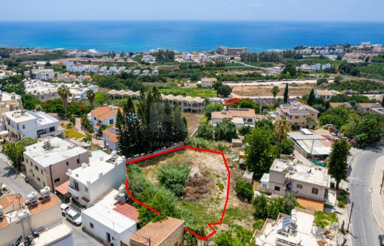 Large Plot in Kissonerga with Sea & Mountain Views for Sale