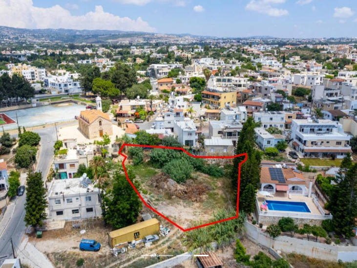 Large Plot in Kissonerga with Sea & Mountain Views for Sale