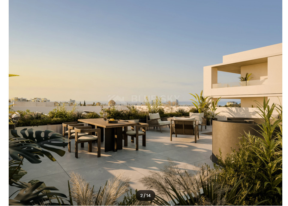 3-Bedroom Penthouse for Sale in Germasogeia, Limassol, Cyprus
