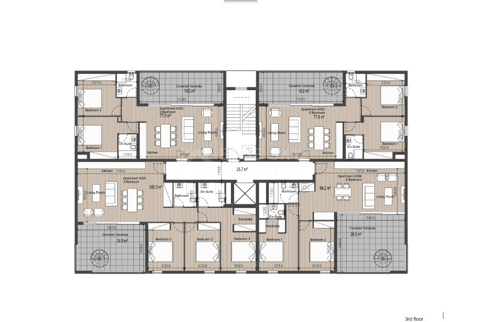 2-Bedroom Penthouse for Sale in Germasogeia, Limassol, Cyprus