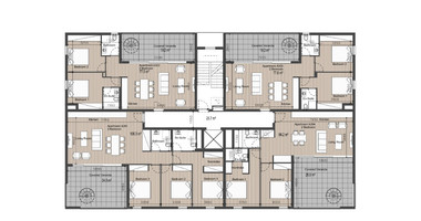 2-Bedroom Penthouse with Roof Garden for Sale in Germasogeia, Limassol, Cyprus