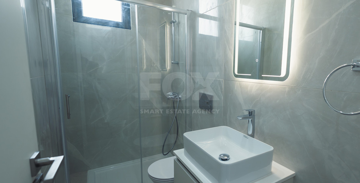 Luxury 3-Bedroom Penthouse with Private Roof Garden For Rent in Kapsalos, Limassol