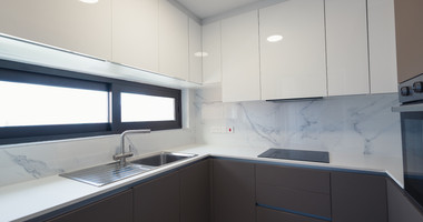 Luxury 3-Bedroom Penthouse with Private Roof Garden For Rent in Kapsalos, Limassol