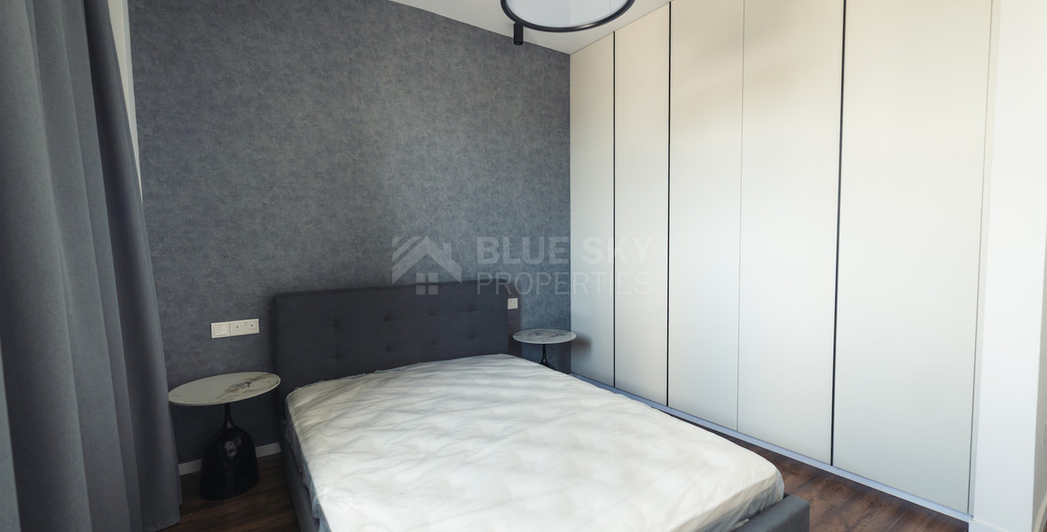 Luxury 3-Bedroom Penthouse with Private Roof Garden For Rent in Kapsalos, Limassol