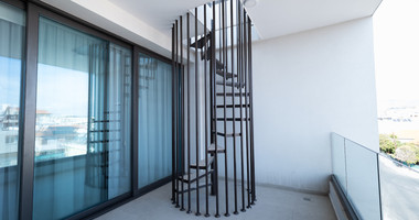 Luxury 3-Bedroom Penthouse with Private Roof Garden For Rent in Kapsalos, Limassol