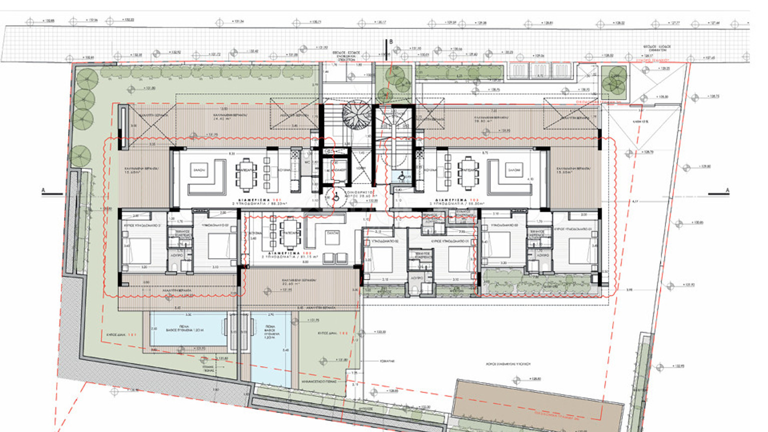 2-Bedroom Garden Apartment for Sale in Agia Fyla, Limassol – €430,000 + VAT
