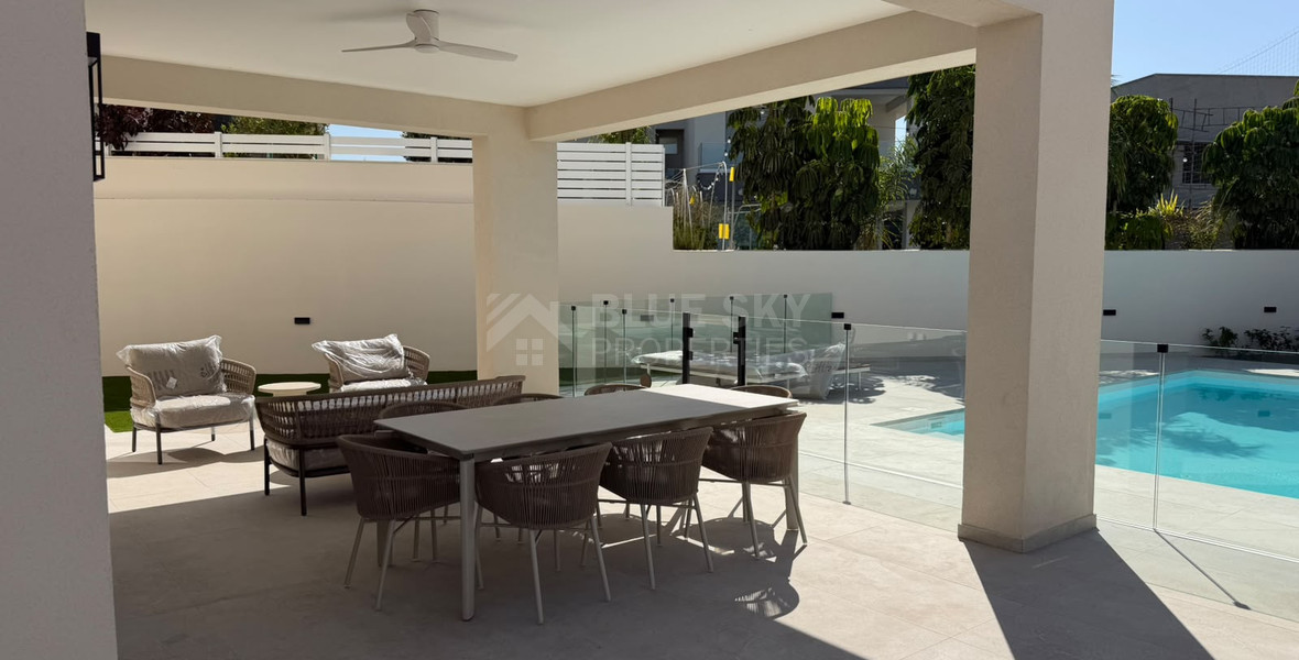 Brand-New Five-Bedroom Villa for Rent – Agios Athanasios