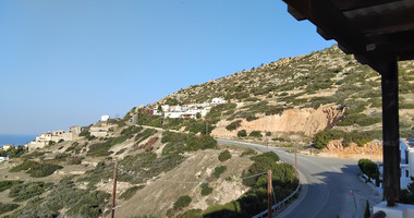 Panoramic Sea-View Two-Bed Peyia Apartment with Pool for rent