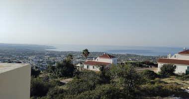 Panoramic Sea-View Two-Bed Peyia Apartment with Pool for rent