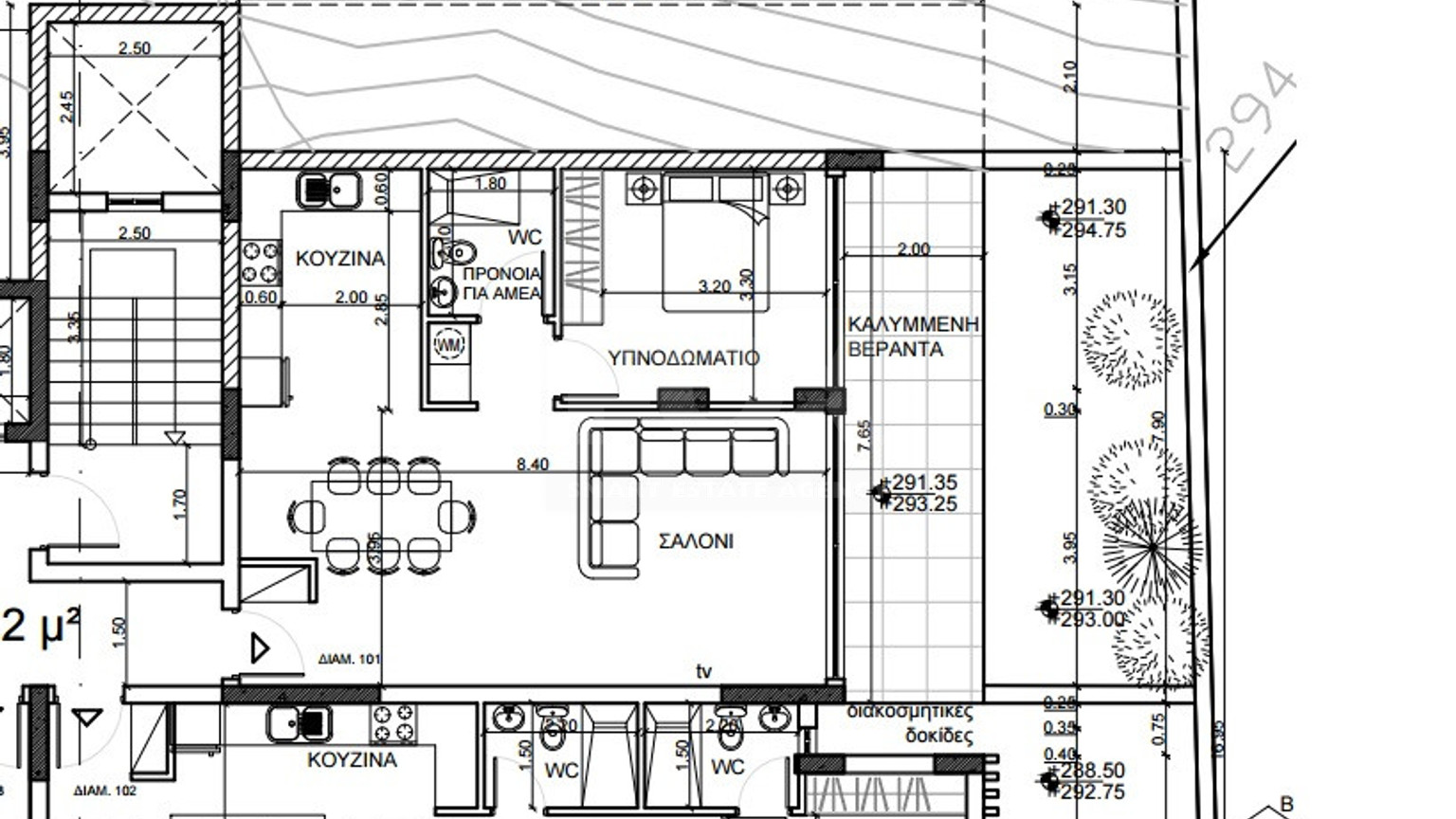Modern one Bedroom Apartment for Sale in Mesa Chorio, Paphos