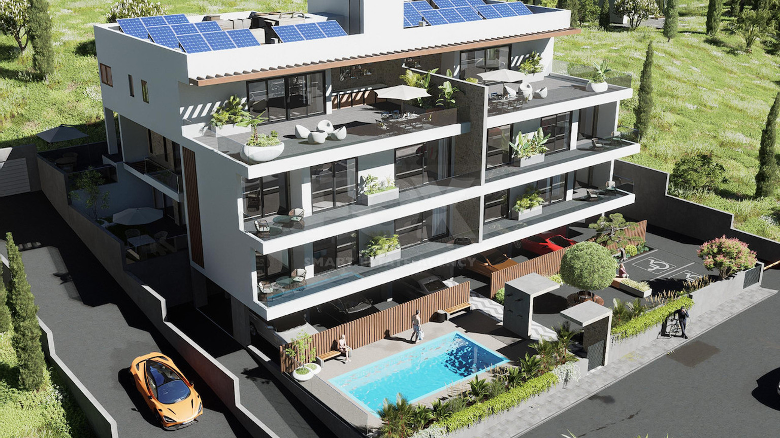 Modern one Bedroom Apartment for Sale in Mesa Chorio, Paphos