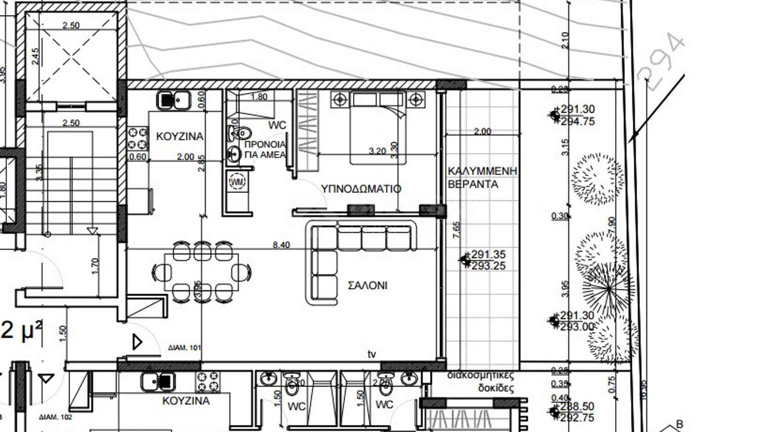 Modern one Bedroom Apartment for Sale in Mesa Chorio, Paphos