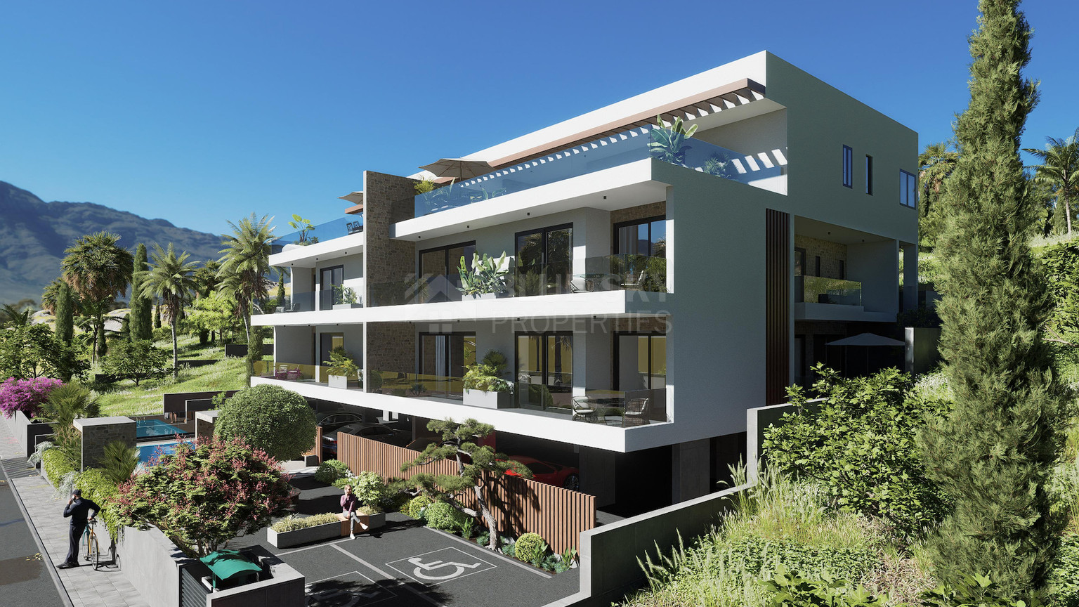 Modern one Bedroom Apartment for Sale in Mesa Chorio, Paphos