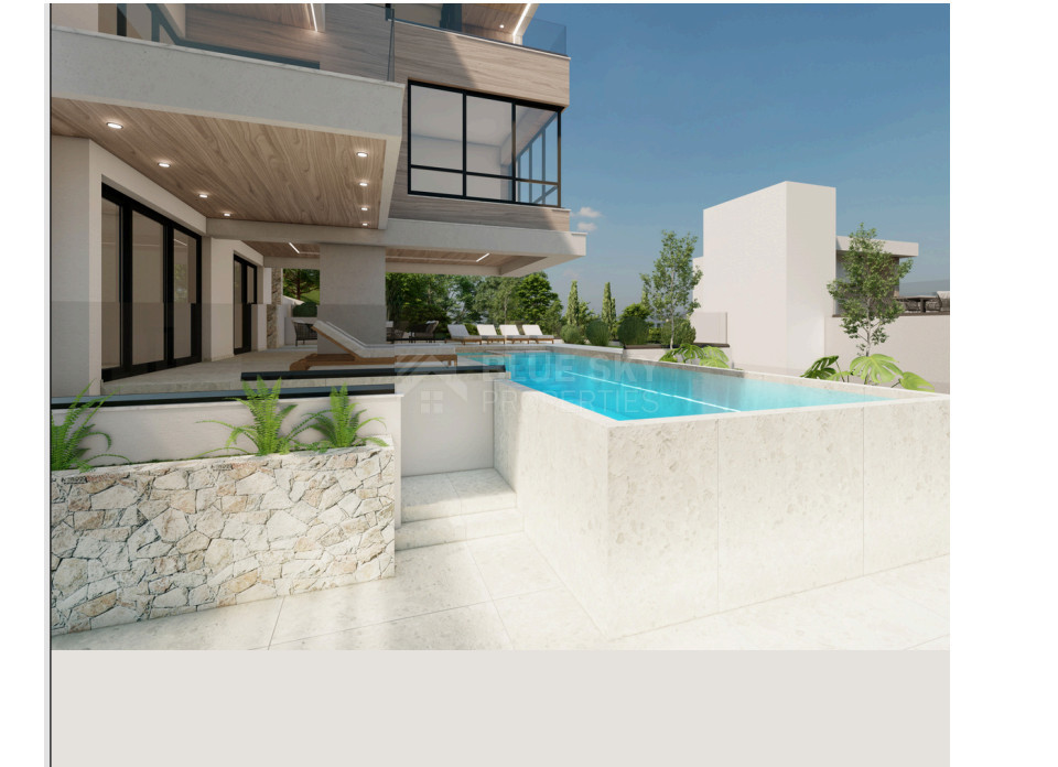 Luxury 3-Bedroom Villa for Sale in Agios Athanasios, Limassol with Sea View, Heated Pool & Roof Garden