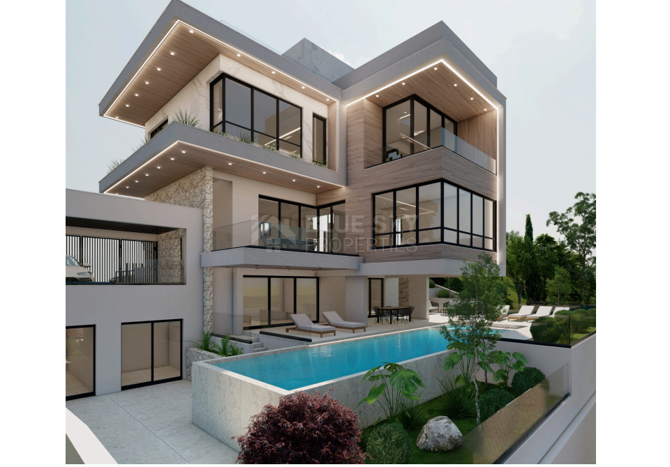 Luxury 3-Bedroom Villa for Sale in Agios Athanasios, Limassol with Sea View, Heated Pool & Roof Garden